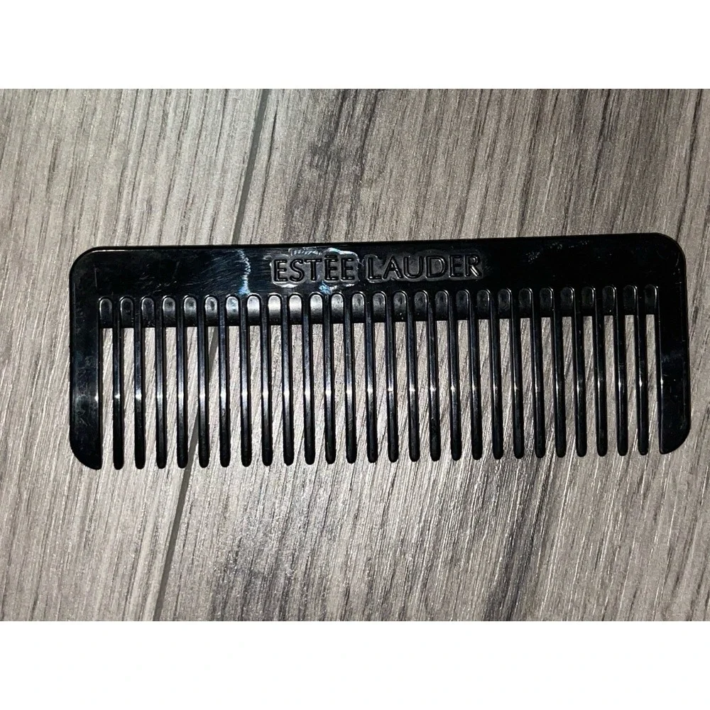 Vintage Estée Lauder Hair Comb Bundle Of 5 Combs / Mirror Set